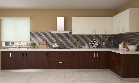 L Shaped Kitchen Manufacturers in Noida
